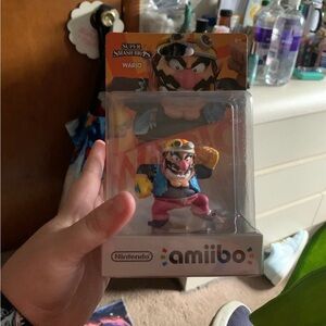 Nintendo Amiibo Wario in Bold Colors